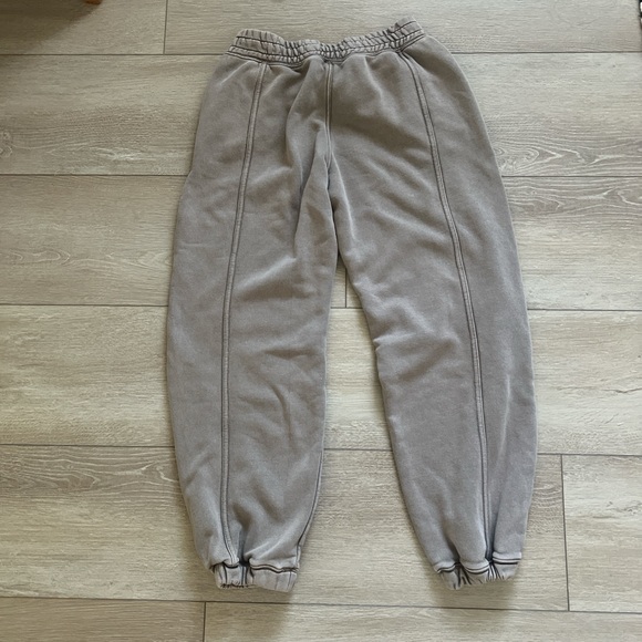 Free People Movement Sprint to the Finish Taupe Brown Pants Joggers Small - Picture 3 of 5